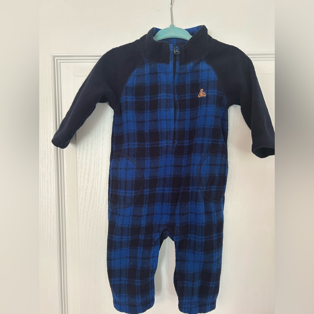 GAP Blue and Black Cozy One Piece